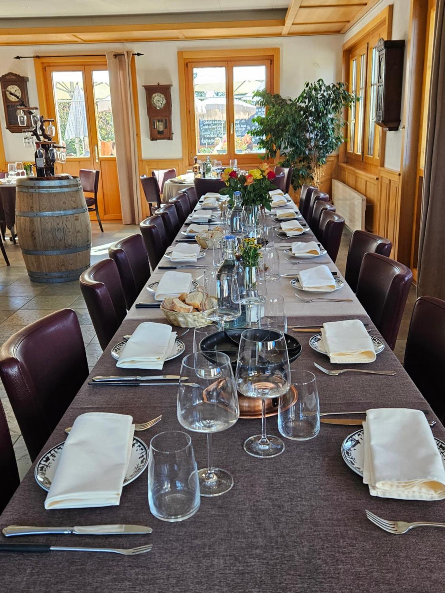 Hotel Restaurant Du Marchairuz Le Brassus Exterior photo